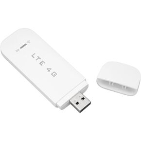 Network Router, 4G LTE USB Router, Pocket Mobile Hotspot with Multi , SIM Card Slot, for Travel (Black)