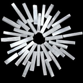Tessco 36 Pieces 2 to 2.7 Inches Selenite Sticks Selenite Crystal Wands White Crystals and Healing Stones Spiritual Selenite Wand Healing Crystals Stick for Healing Reiki Energy Home Supplies
