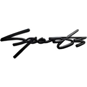 OnlyYou.X Sport Emblem Art Sport Badge Sport Decal Conjoined Sport Sticker for Universal Pickup and Car 1 Pieces Metal Red