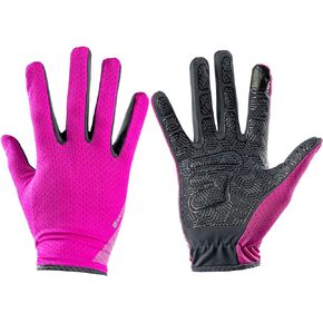 Full Finger Gloves Women Men, Super Thin Hiking Gloves Cycling Gloves Bike Accessories for Adult Bikes, Driving Gloves Women UV Protection Gloves Gym Gloves for Women