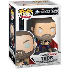 Funko Pop! Marvel: Avengers Game - Thor (Stark Tech Suit), Multicolor