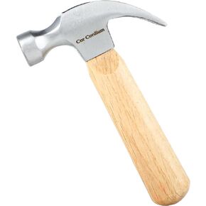 Hammer, Claw Hammer with Wood Handle and Steel Hammer Head, 8 OZ Small Hammer for House & DIY