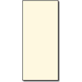 4" x 9" Cream Rack Cards Paper - 250 Cards - 65lb Cover Cardstock
