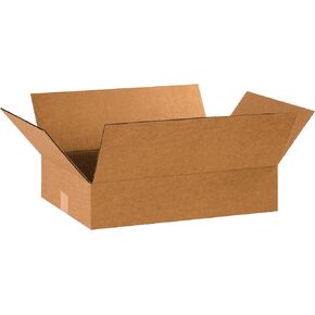 AVIDITI 20 x 12 x 4 Corrugated Cardboard Boxes, Flat 20"L x 12"W x 4"H, Pack of 25 | Shipping, Packaging, Moving, Storage Box for Home or Business, Strong Wholesale Bulk Boxes