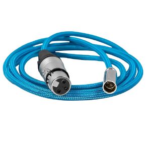 KONDOR BLUE XLR Cable for High Fidelity Set and Studio Audio Recording and Playback