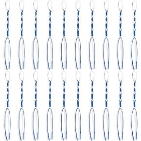 20 Pcs Tzitzits Tassel Prayer Shawl Accessories Tzitzits White with Blue Thread for Men Women Pray Decoration