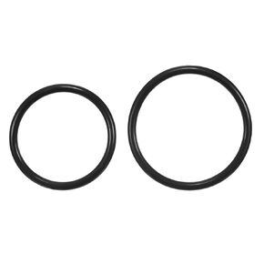 MECCANIXITY Nitrile Rubber O-Rings 60mm 70mm OD 50mm 60mm ID 5mm Thick Seal Gasket, Black 10in1 Set