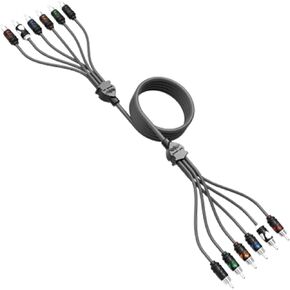Wet Sounds WW-RCA-6CH-17FT 17 ft. 6-Channel Marine Audio RCA Cable