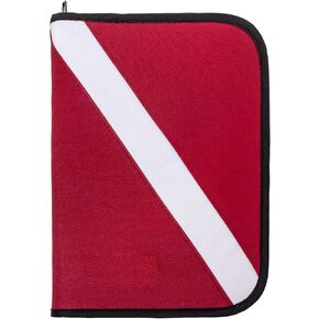 Trident Scuba Log Binder Dive Flag Red