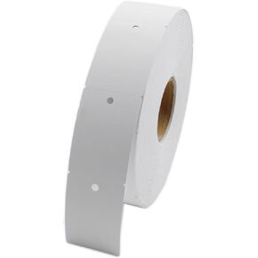 1000 PCS Printable Tags Blank Labeling Tags, SAFYY Merchandise Tags Pieces Tags Gift Tags Favor Tags,White Printing Label Writable Marking Tags for Clothing Shoes Toys Display (1.38x1.97", 1 Roll)