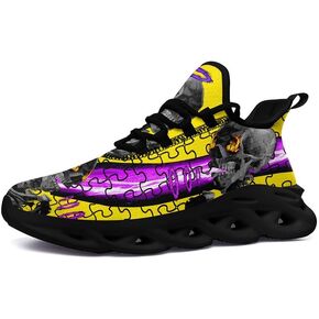 Fashion Skull Running Shoes for Men Women Edgy Elegance Sneakers Gothic Light Weight Mesh EVA Walking Tennis Sports Shoes
