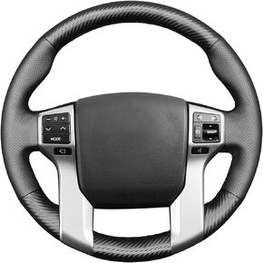 Custom Steering Wheel Cover for Toyota Tacoma 2012-2023 / Tundra 2014-2021/ Toyota 4Runner 2010-2014 2015 2016 2017 2018 2019 2020 2021 2022 2023/ Sequoia 2014-2022 Accessories