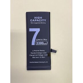 [3300mAh] Battery for iPhone 7, [2024 New Upgrade] Super High 0 Cycle Capacity Replacement Battery for iPhone 7 Model A1660/A1778/A1779, (No Tools) in Kuwait