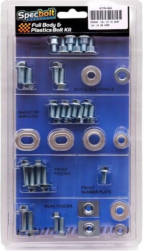 طقم مسامير لكامل الجسم والبلاستيك. يناسب الجميع: Yamaha YZ250F YZ 250F YZF 250 (2010-2013) WR450F (2012-2014) #64 مصدات أغطية المبرد أرقام اللوحات الجانبية للمقعد in Saudi Arabia