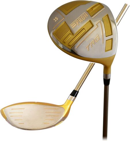 pron Japan USGA R A Rules Wood Golf Club Set مع أغطية الرأس، ممرات السائق، 9 15 18 درجة، نموذج TRG21، عمود الجرافيت، مرن صلب، حزمة من 3 in Kuwait