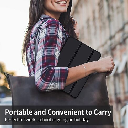 غطاء iPad من الجيل العاشر، حافظة iPad 10، خاصية التنبيه والنوم التلقائي، حافظة رفيعة قابلة للطي لجهاز iPad الجيل العاشر، حافظة غطاء ذكية خفيفة الوزن لجهاز iPad 10.9، وردي in Kuwait