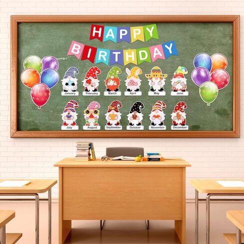 24 قطعة من لوحة إعلانات عيد ميلاد جنوم من Ctosree، مخطط مقصوص لعيد ميلاد الفصل الدراسي وديكورات تقويم عيد الميلاد للطلاب والمعلمين العودة إلى جدار المدرسة in Saudi Arabia
