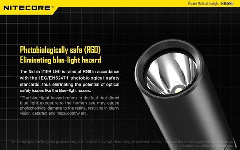 Nitecore MT06MD مصباح يدوي Penlight، 180 لومن LED للأطباء والممرضات وEMTs مع بطاريات AAA 2X ومنظم بطارية تكتيكي لومن (أسود مع مقياس الحدقة) in Saudi Arabia