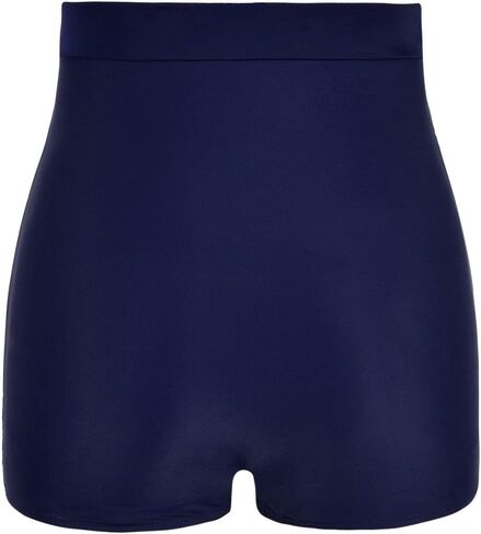 coastal rose Womens High Waisted Bikini Bottoms Tummy Control Swim Shorts Ruched Boyshort Swimsuit Bottom in Saudi Arabia