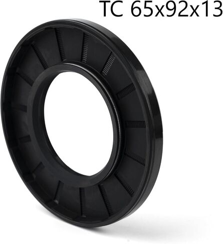 XIKE 1 قطعة ختم الزيت، أختام الشفاه TC 60 مم × 92 مم × 10 مم غطاء مطاطي النتريل شفة مزدوجة مع زنبرك، ختم عمود الزيت مناسب لعمود التحمل in Saudi Arabia