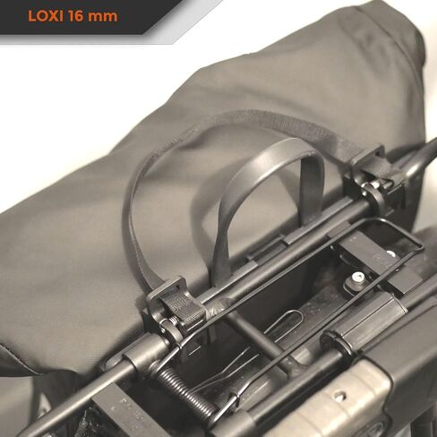 Overade Secure Pannier Bag Loxi - Waterprof, Anti-Cut Material, 12 mm Cable Lock, 4 Digit Lock (15L) in Saudi Arabia