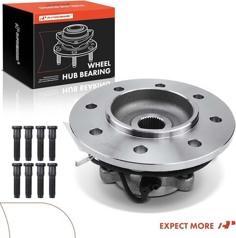 A-Premium 2 × محمل العجلة الأمامية ومجموعة المحور مع ABS متوافق مع دودج رام 2500 1998-1999، الدفع الرباعي و4 عجلات ABS فقط in Kuwait