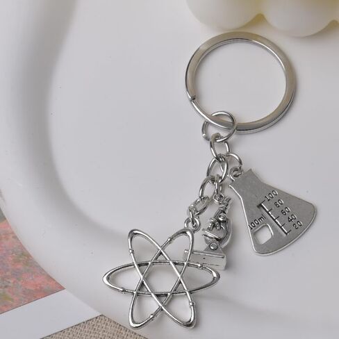 Science Microscope Gifts for Women Men PHD Keychains for Mom Dad Chemistry Keychain for Biology Teacher Tutor Mentor Biochemistry Forensic Science Gifts for Scienctist Chemist Biologist in Kuwait
