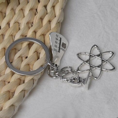 Science Microscope Gifts for Women Men PHD Keychains for Mom Dad Chemistry Keychain for Biology Teacher Tutor Mentor Biochemistry Forensic Science Gifts for Scienctist Chemist Biologist in Kuwait