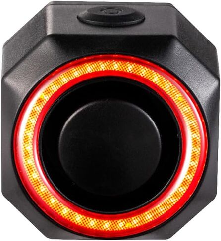 Antitheft Bike Tail Light Alarm and Cycling Anti-Theft, Built-in Lithium Battery with Flashing Light in Kuwait