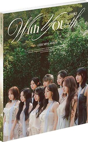 TWICE: With YOU-th (إصدار FOREVER) الألبوم الصغير الثالث عشر CD-R + مجموعة بطاقات الصور + بطاقة صور الفيلم + ملصق الرسالة + بطاقات الصور + 3 قطع صورة + مظروف + كتاب الصور + ملصق + (5 بطاقات صور إضافية مرتين + مرآة جيب) in Saudi Arabia