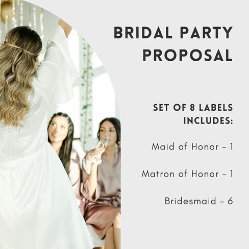 Bridal Party Wine Labels. Pairs Well with Being My Bridesmaid, Maid of Honor, Matron of Honor. Bridesmaid Proposal. in Saudi Arabia