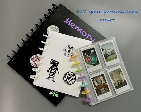 180 Pockets Refillable Photo Album for Fujifilm Instax Mini 7s 8 9 11 25 50 70 90 LiPlay PVC Frame Mini Films Book in Saudi Arabia