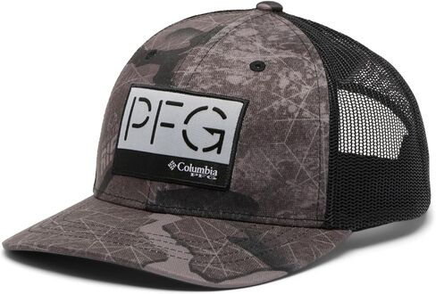 Columbia Unisex Kid's Little Boys' PFG Camo Snap Back in Saudi Arabia