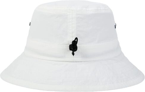 قبعة دلو من القطن المغسول للرجال من VOBOOM، قبعة Boonie قابلة للتعبئة للحماية من الشمس (أبيض) in Kuwait