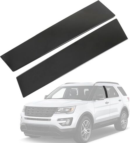 B Pillar Molding Trim 926-449 Front Right Passenger Side Door Applique Replacement for Ford Explorer 2011-2016 BB5Z7820554AB Gloss Black in Saudi Arabia