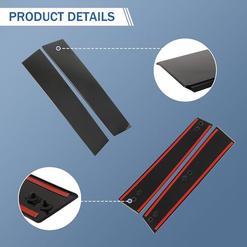 B Pillar Molding Trim 926-449 Front Right Passenger Side Door Applique Replacement for Ford Explorer 2011-2016 BB5Z7820554AB Gloss Black in Saudi Arabia