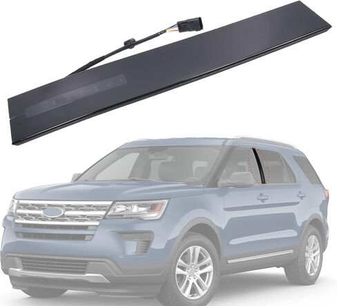 B Pillar Molding Trim 926-449 Front Right Passenger Side Door Applique Replacement for Ford Explorer 2011-2016 BB5Z7820554AB Gloss Black in Saudi Arabia