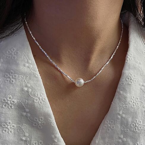 Gold Necklace, 14k Gold Plated Choker Layered Dainty Necklace Ppaerclip Snake Cuban Figaro Link Chain in Saudi Arabia