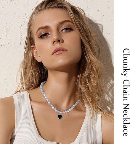 Sanfenly 9 قطع ذهبية الطبقات سلسلة قلادة مجموعة متعددة الطبقات قفل عملة فراشة ثعبان القمر القلب قلادة قلادة مكتنزة ربط قلادة قلادة للنساء في سن المراهقة الفتيات المجوهرات in Kuwait