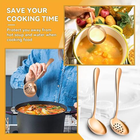 Serving Utensils Set for Partie, Silver Stainless Steel Metal Serveware Large Serving Spoons, Slotted Spoons, Forks, Tongs, Soup and Skimmer Spoon, Cake Server for Buffet, Catering, Entertaining 15pcs in Saudi Arabia