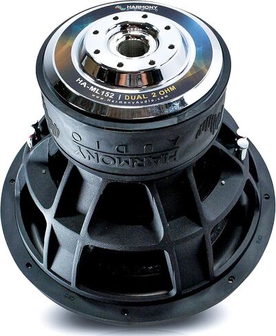 Harmony Audio HA-ML152 Monolith 15" Car Stereo Competition SPL Sub 3200W Dual 2 Ohm Subwoofer in Kuwait