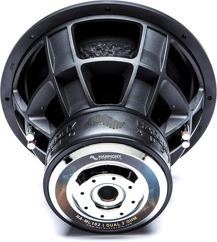 Harmony Audio HA-ML152 Monolith 15" Car Stereo Competition SPL Sub 3200W Dual 2 Ohm Subwoofer in Kuwait