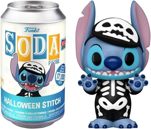 Funko Soda Vinyl: Disney's Lilo & Stitch - علبة مختومة بغرز الهالوين مع فرصة واحدة في 6 في Chase (NYCC 2023 Shared Exclusive) in Saudi Arabia