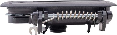 Brock Replacement Driver Outside Textured Door Handle Compatible with 1991-1996 Dakota Cab Club Cab Pickup Truck 55027509 CH1310101 in Saudi Arabia