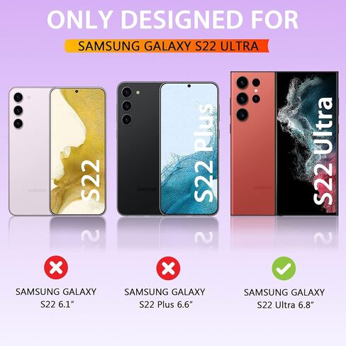 [عبوتان + 2] واقي شاشة للخصوصية Samsung Galaxy S22 Ultra + واقي عدسة الكاميرا، واقي شاشة مرن للخصوصية [ليس زجاجًا] [يدعم بصمة الإصبع] [تغطية كاملة] in Kuwait