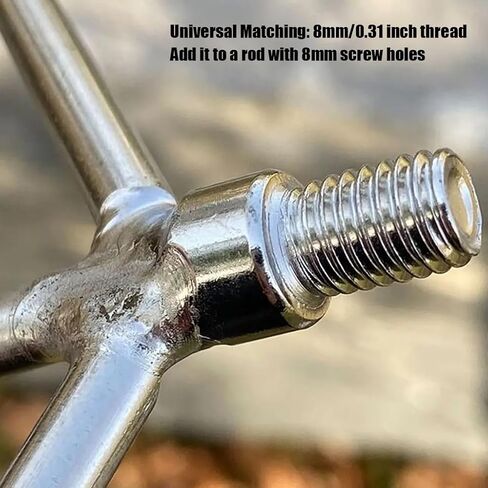 الصيد الحربة الفولاذ المقاوم للصدأ الصيد الرمح صلابة الصيد Gaff أزعج 8 مللي متر المسمار لضفدع الأسماك في الهواء الطلق in Kuwait