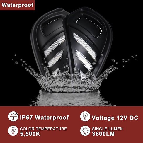 2PCs LED Front Bumper Fog Lights Compatible with 2020-2023 Toyota Highlander White DRL Amber Dynamic Turn Signal Lamps in Saudi Arabia