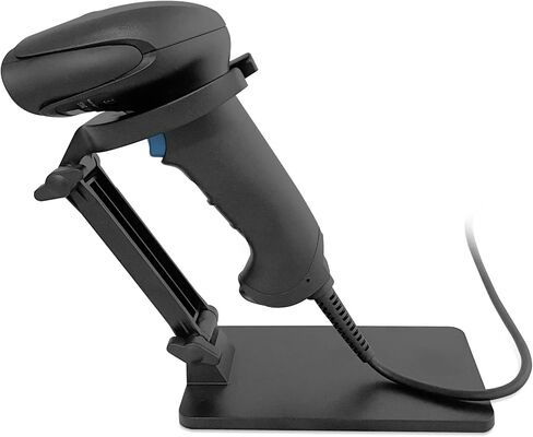 SC-6300 1D/2D Cashier Barcode Scanner/Reader for Small to Medium-Sized Retailers with Tilting Stand for Hands-Free Scanning in Saudi Arabia