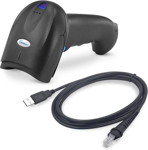 SC-6300 1D/2D Cashier Barcode Scanner/Reader for Small to Medium-Sized Retailers with Tilting Stand for Hands-Free Scanning in Saudi Arabia