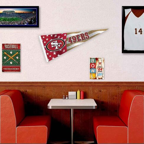 49ers Nation USA Americana Stars and Stripes Pennant Banner Flag in Saudi Arabia